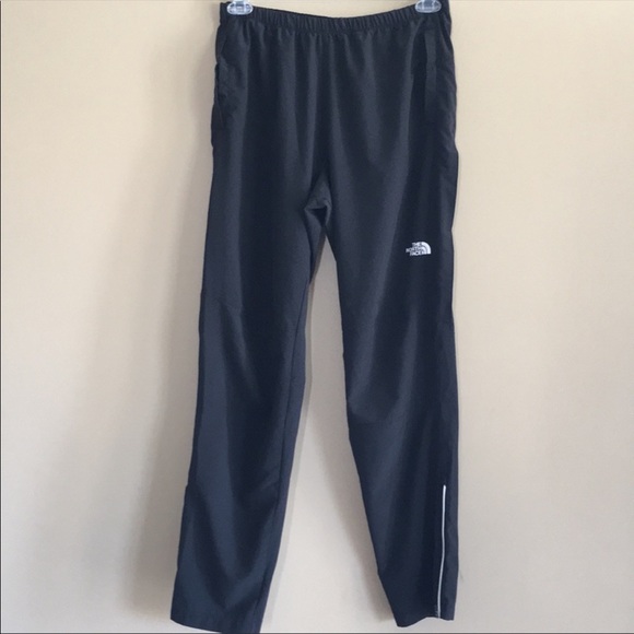 north face zip pocket track pants